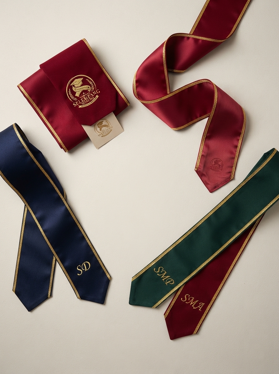 Selempang Wisuda SD SMP dan SMA